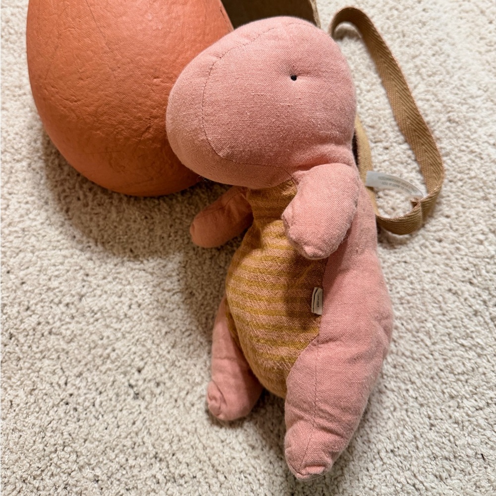 Pink Dinosaur Plush Toy